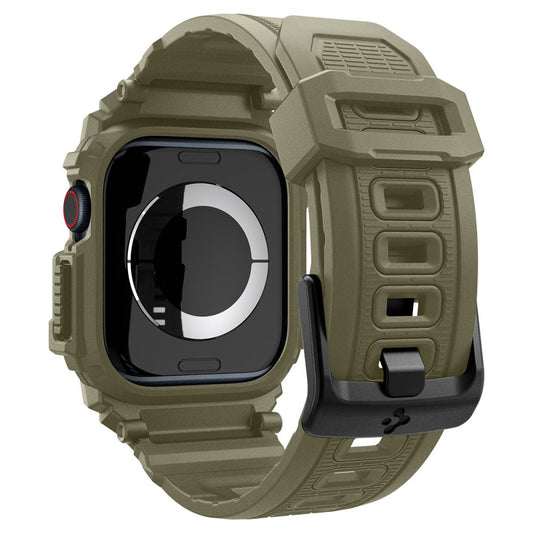 Spigen Rugged Armor Pro deksel for Apple Watch Series 10 46mm, Khaki ACS08608