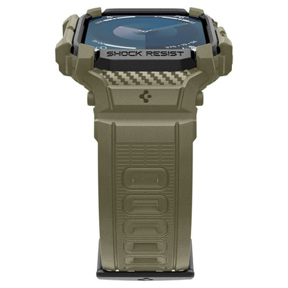 Spigen Rugged Armor Pro deksel for Apple Watch Series 10 46mm, Khaki ACS08608