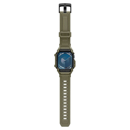 Spigen Rugged Armor Pro deksel for Apple Watch Series 10 46mm, Khaki ACS08608