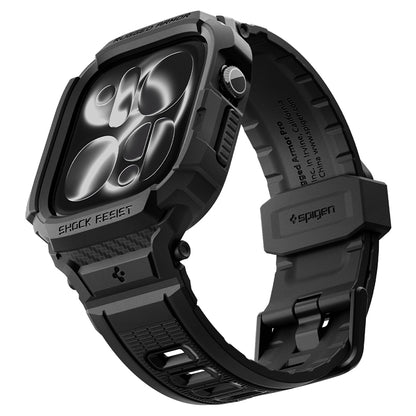 Spigen Rugged Armor Pro deksel for Apple Watch Series 12 42mm, Matt svart ACS11883