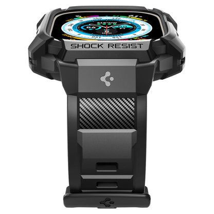 Spigen Rugged Armor Pro deksel for Apple Watch Ultra Series, Svart