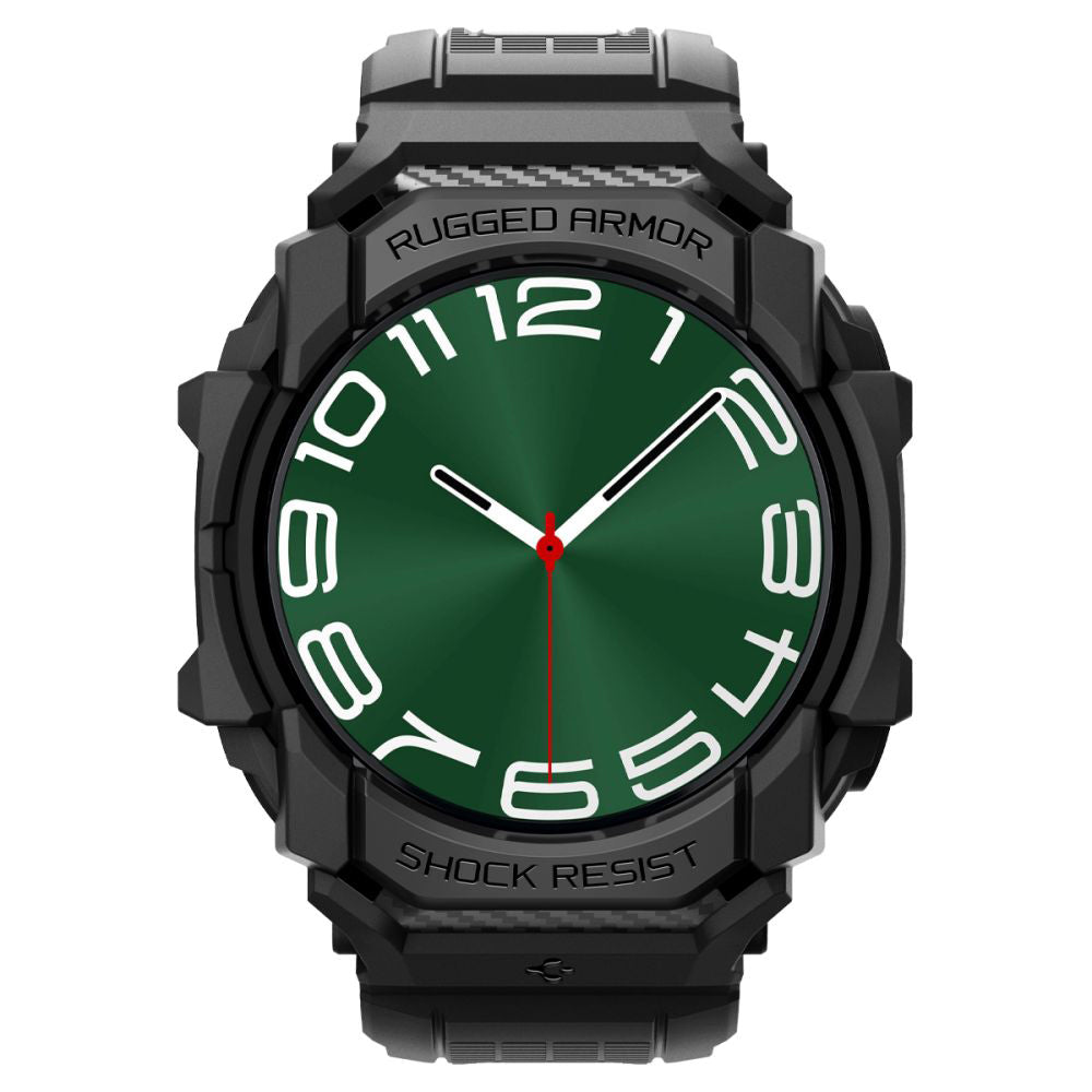 Spigen Rugged Armor Pro deksel for Samsung Galaxy Watch Ultra, svart ACS08427