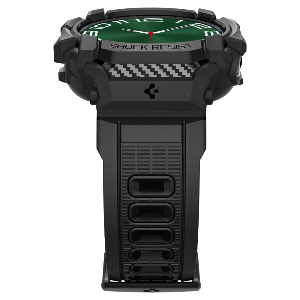 Spigen Rugged Armor Pro deksel for Samsung Galaxy Watch Ultra, svart ACS08427