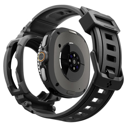 Spigen Rugged Armor Pro deksel for Samsung Galaxy Watch8 Classic, Matt Svart ACS10013