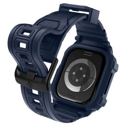 Spigen Rugged Armor Pro V2 deksel for Apple Watch Series 10 / 11 42mm, Marineblå ACS10495