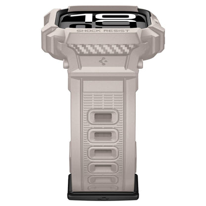 Spigen Rugged Armor Pro V2 deksel for Apple Watch Series 10 / 11 46mm, Beige ACS10506