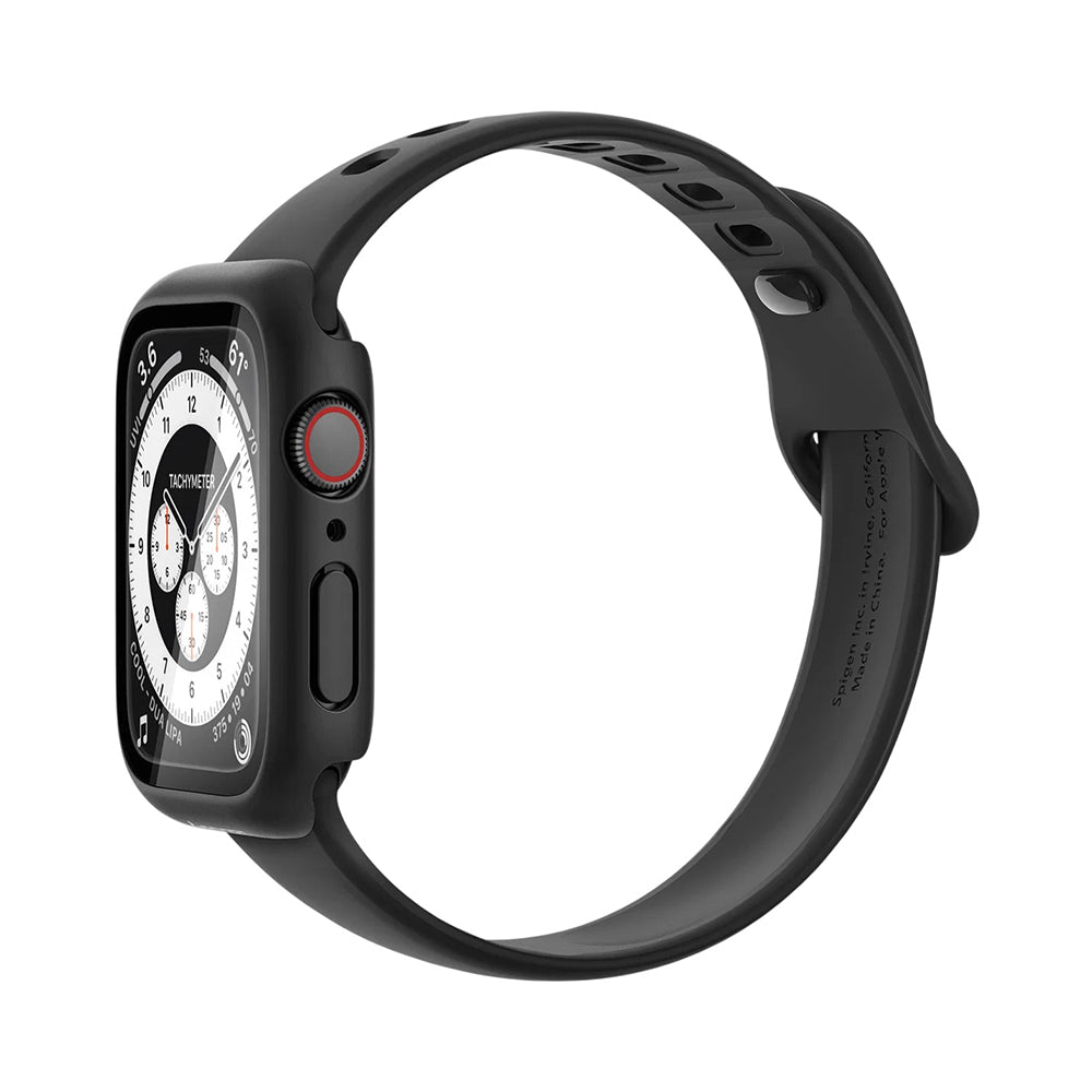 Spigen Thin Fit 360 deksel for Apple Watch Series 40mm, svart ACS11593