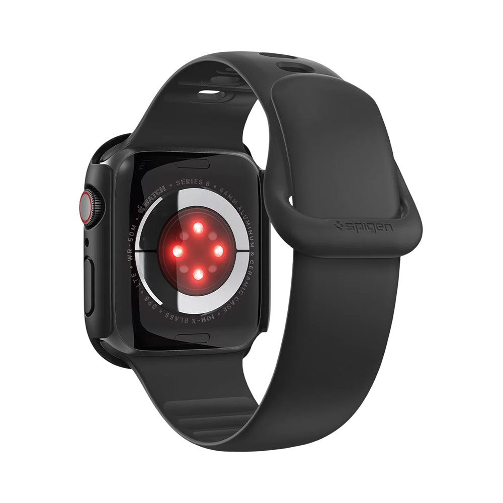 Spigen Thin Fit 360 deksel for Apple Watch Series 40mm, svart ACS11593