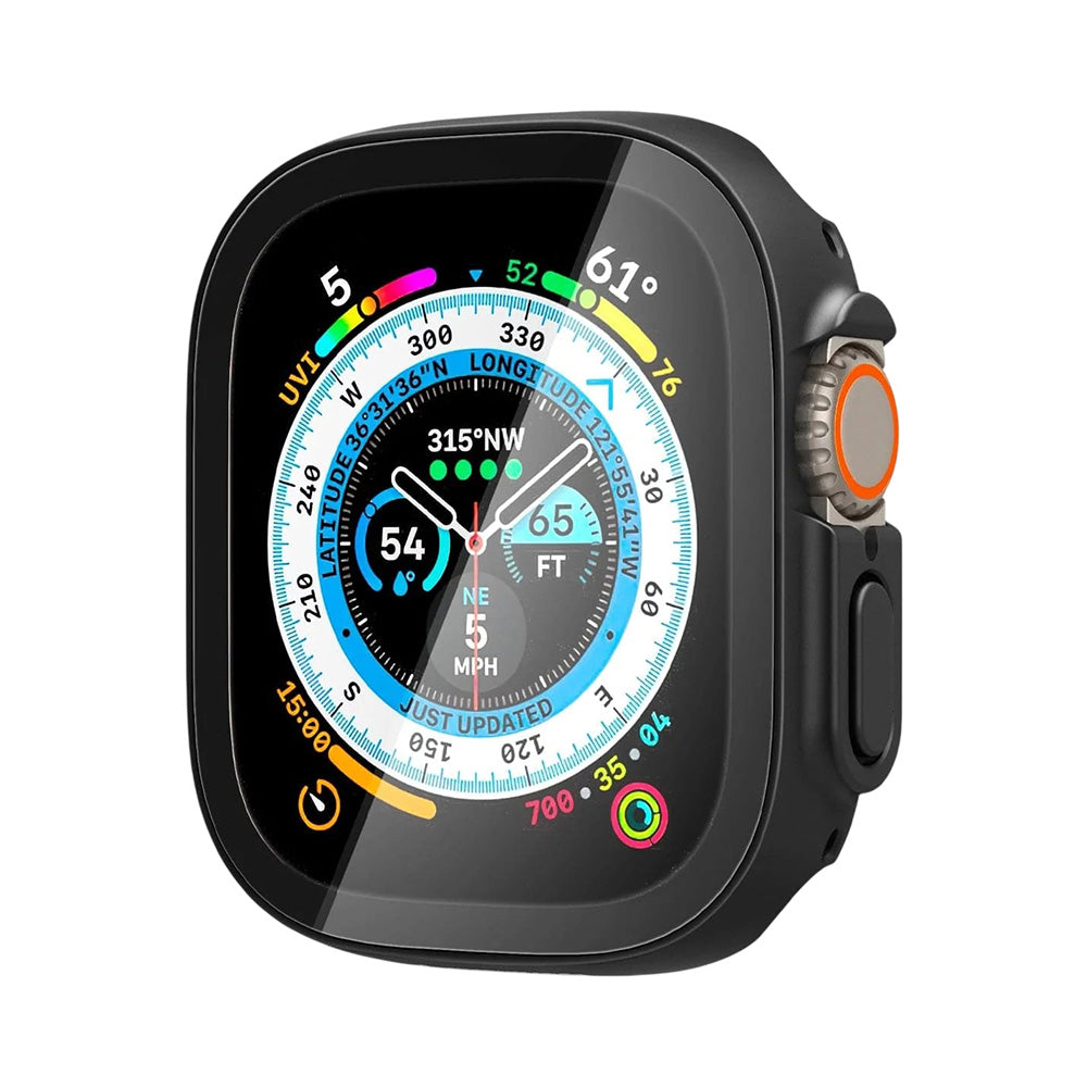 Spigen Thin Fit 360 deksel for Apple Watch Ultra Series, svart ACS05558