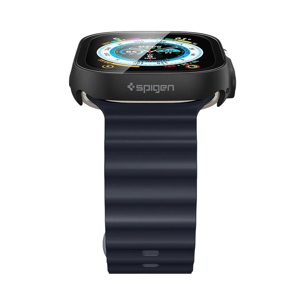 Spigen Thin Fit 360 deksel for Apple Watch Ultra Series, svart ACS05558