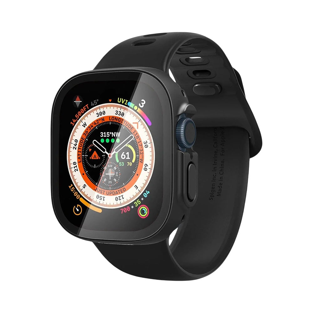 Spigen Thin Fit 360 deksel for Apple Watch Ultra Series, svart ACS05558