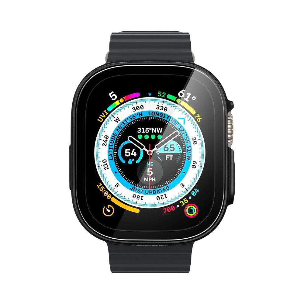 Spigen Thin Fit 360 deksel for Apple Watch Ultra Series, svart ACS05558