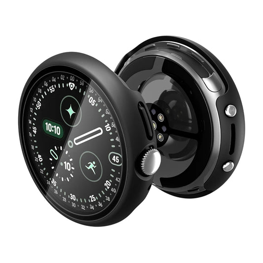 Spigen Thin Fit 360 deksel for Google Pixel Watch 45mm Series, svart ACS11746
