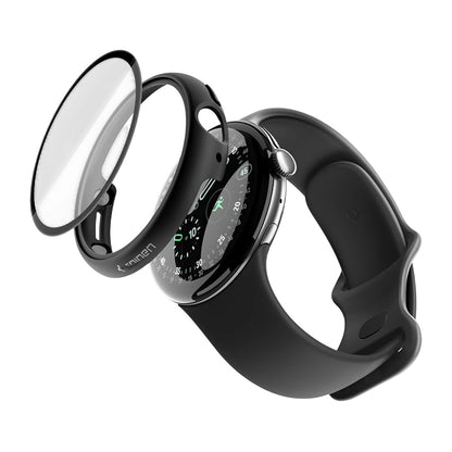 Spigen Thin Fit 360 deksel for Google Pixel Watch 45mm Series, svart ACS11746