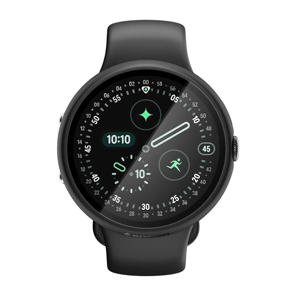 Spigen Thin Fit 360 deksel for Google Pixel Watch 45mm Series, svart ACS11746