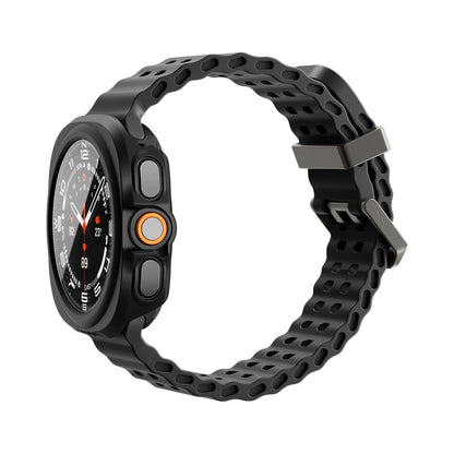 Spigen Thin Fit 360 deksel for Samsung Galaxy Watch Ultra2, svart ACS11609