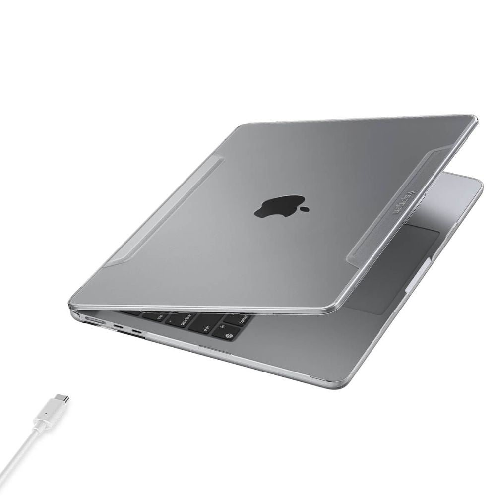 Spigen Thin Fit deksel for Apple MacBook Air 13 tommer (2026) / (2025) / (2024) / (2022), Transparent ACS05271