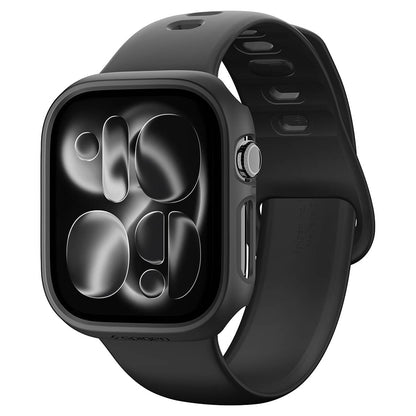 Spigen Thin Fit deksel for Apple Watch 12 42mm, svart ACS11880