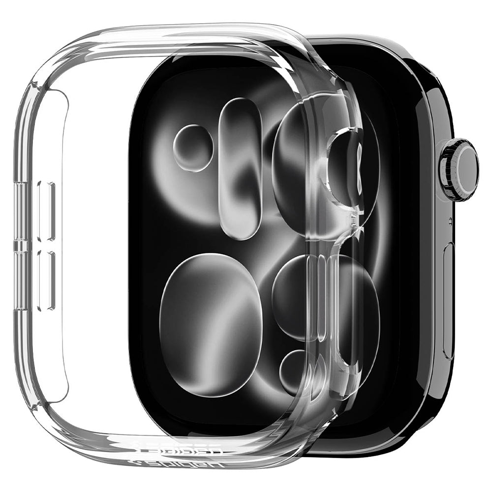 Spigen Thin Fit-deksel til Apple Watch Series 12 42 mm, gjennomsiktig ACS11881