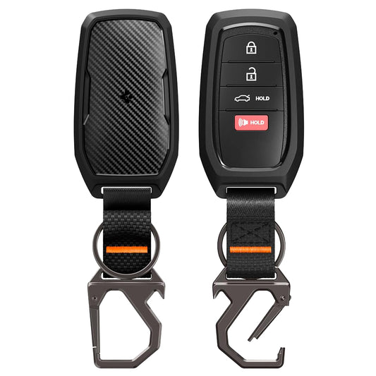 Spigen TK100 bilnøkkelveske for Toyota Smart, svart ACS11366