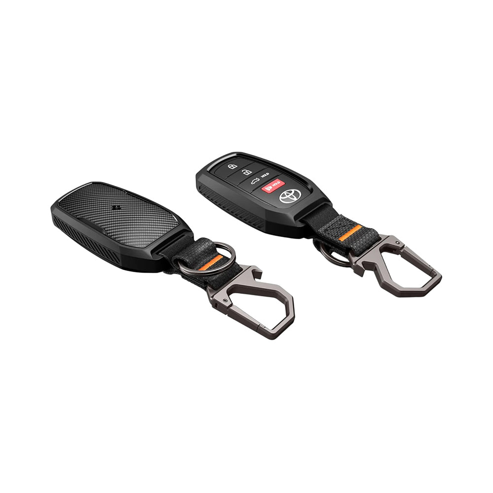 Spigen TK100 bilnøkkelveske for Toyota Smart, svart ACS11366