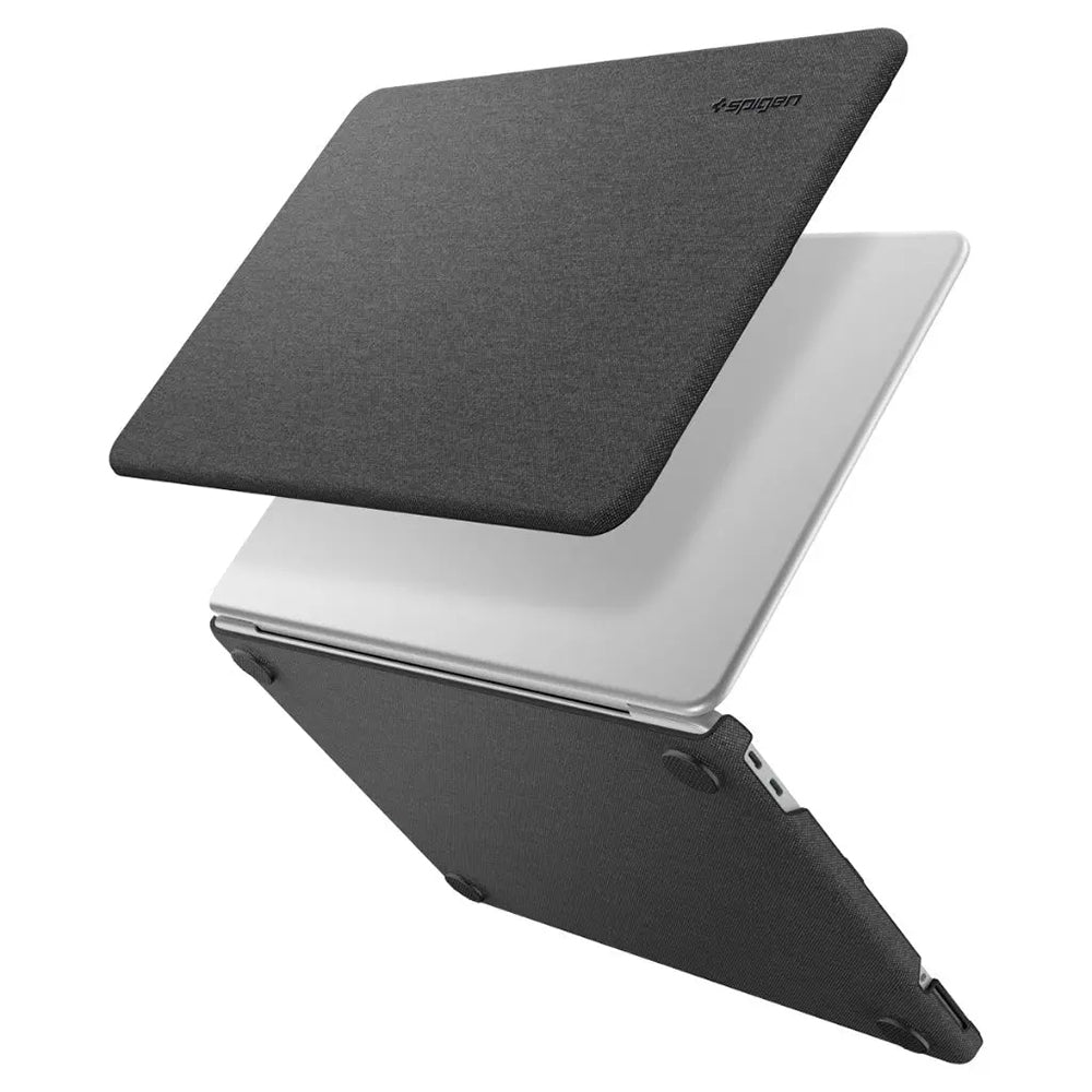 Spigen Urban Fit-etui for Apple MacBook Neo 13 tommer, svart ACS11541
