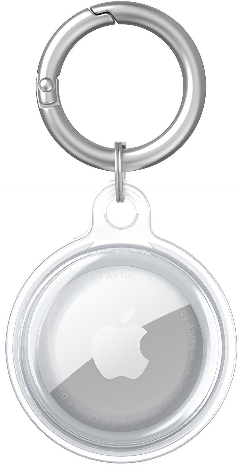Tech-Protect Icon deksel for Apple AirTag, Gjennomsiktig