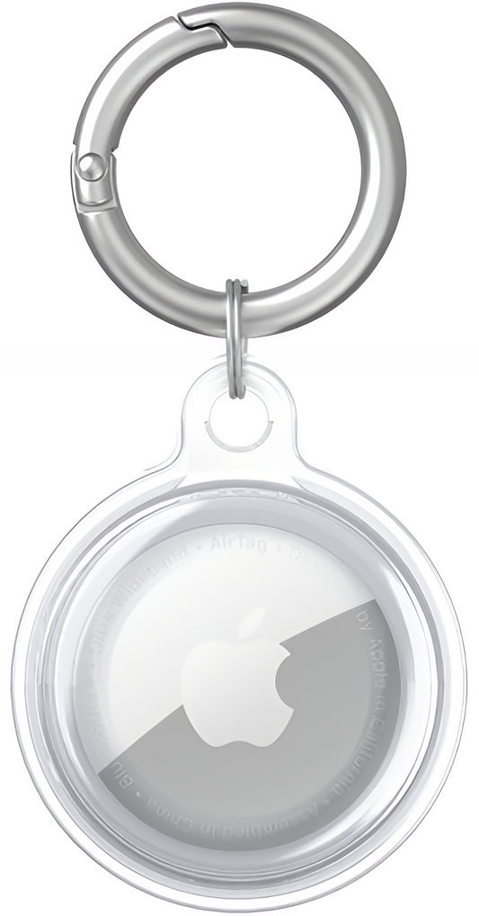Tech-Protect Icon deksel for Apple AirTag, Gjennomsiktig