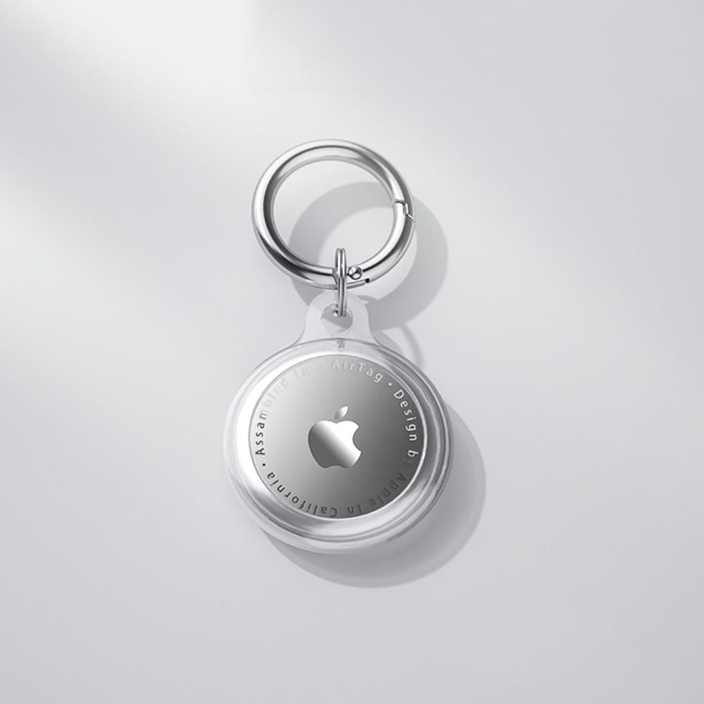 Tech-Protect Icon deksel for Apple AirTag, Gjennomsiktig