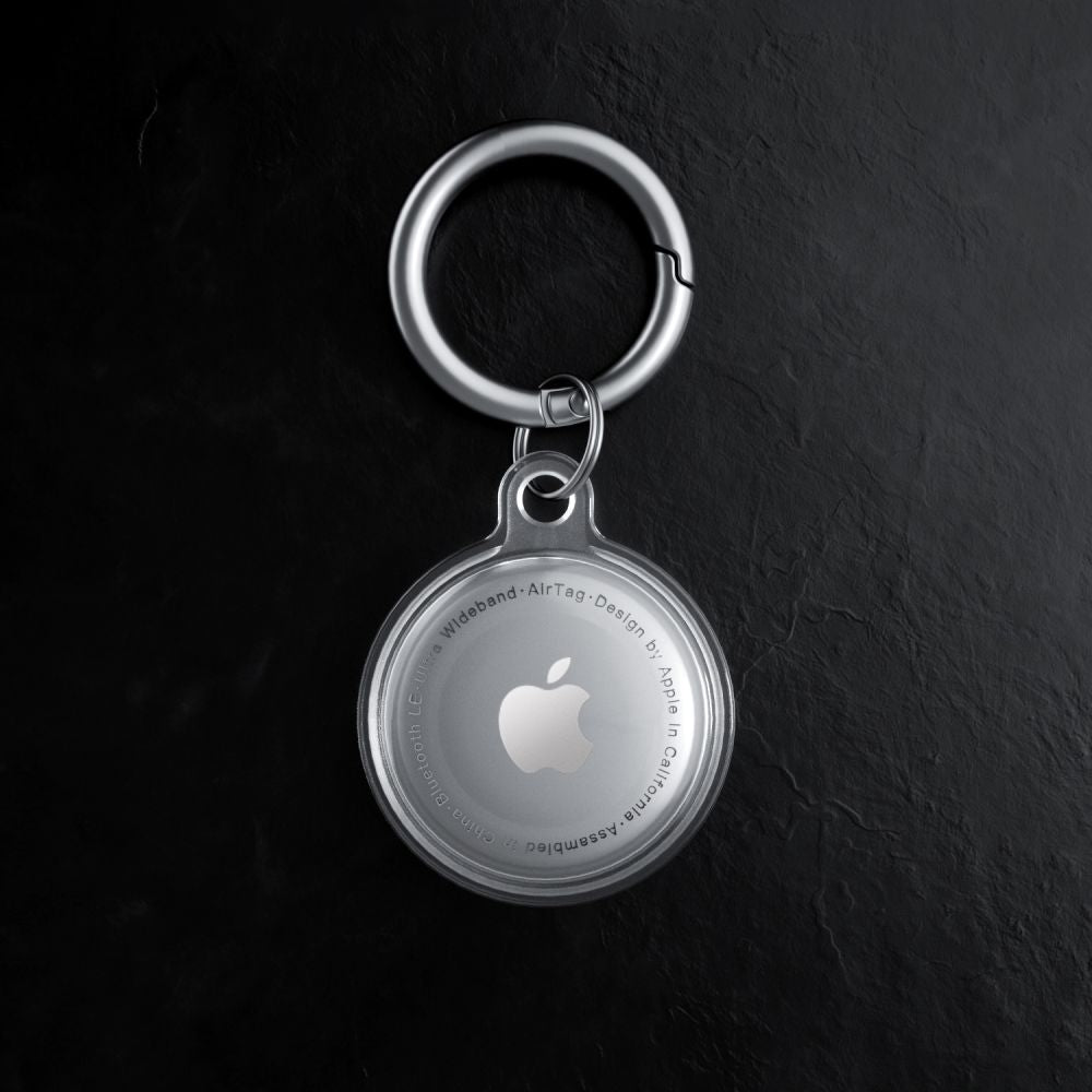 Tech-Protect Icon deksel for Apple AirTag, Gjennomsiktig