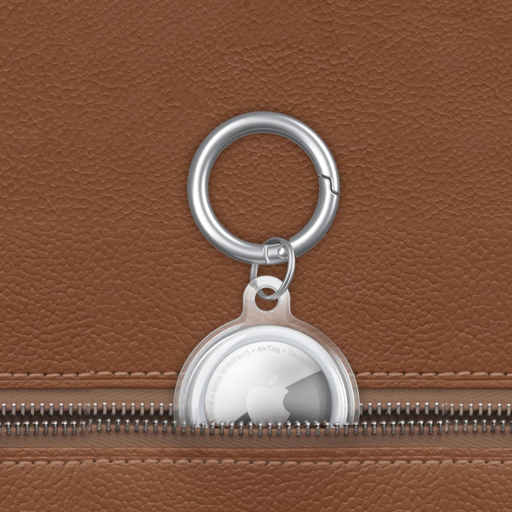Tech-Protect Icon deksel for Apple AirTag, Gjennomsiktig