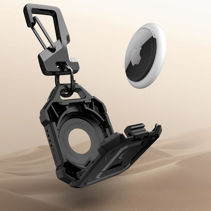 Tech-Protect Kevlar Pro deksel for Apple AirTag, Svart