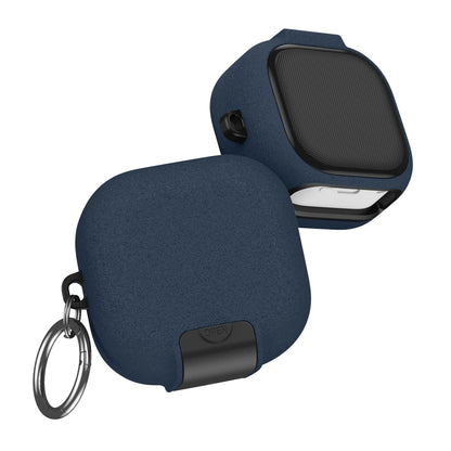 Tech-Protect Slim Hook etui for Samsung Galaxy Buds4 / Buds4 Pro, Marineblå