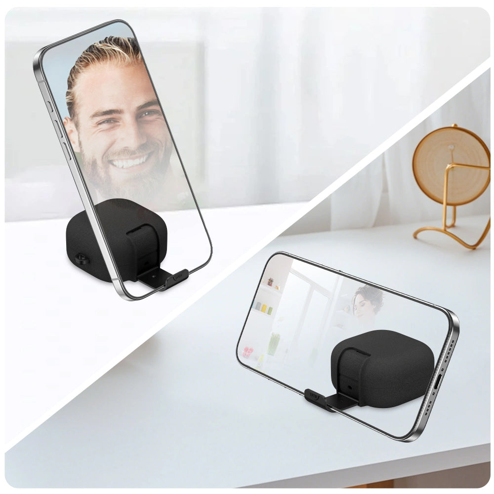 Tech-Protect Slim Hook etui for Samsung Galaxy Buds4 / Buds4 Pro, Svart