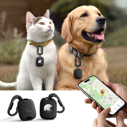 Tech-Protect Velar deksel for Apple AirTag, Svart