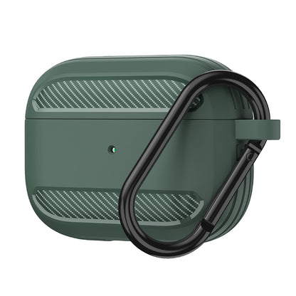 Techsuit Carbon-etui for Apple AirPods 3, grønn