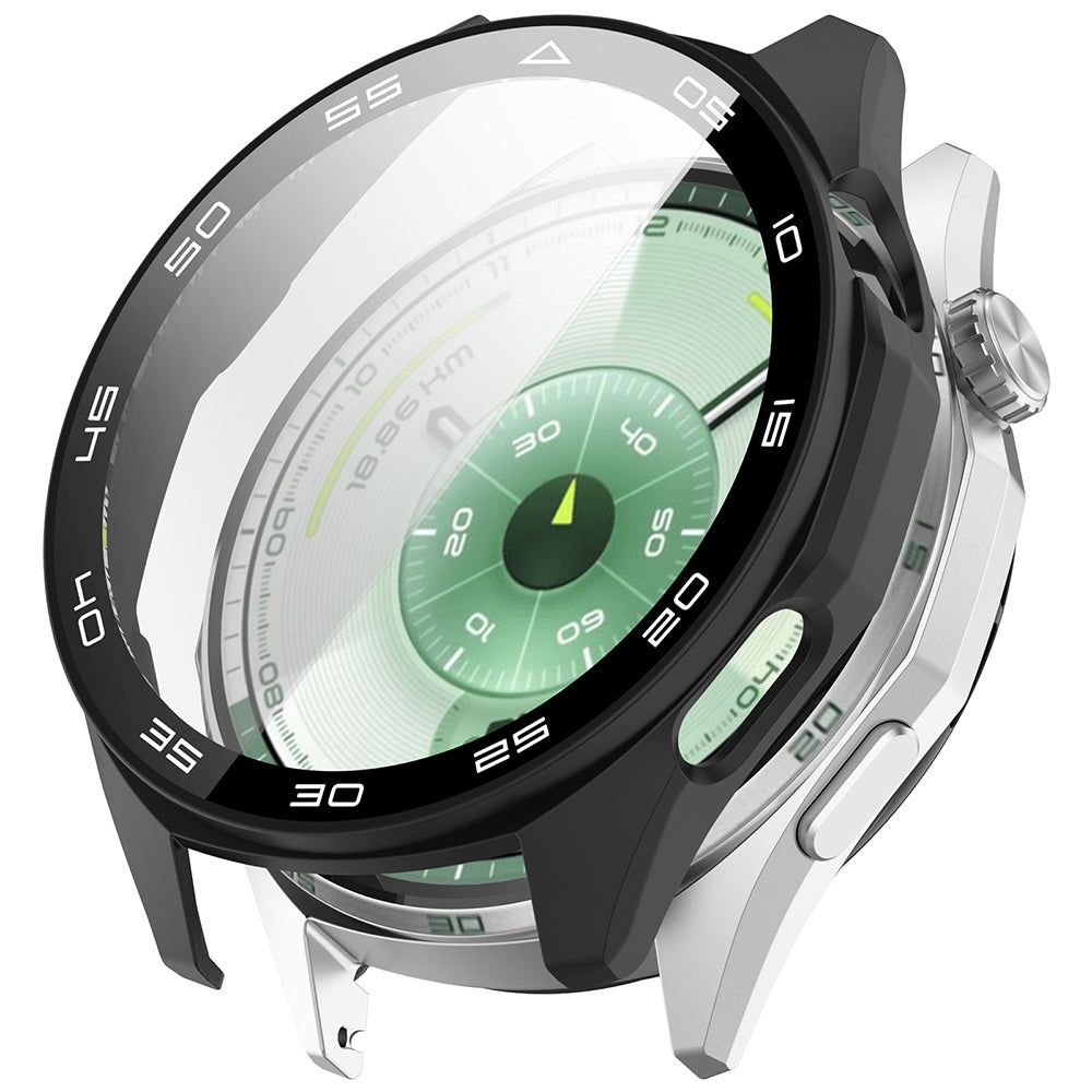 Techsuit Defense360 Pro Bezel deksel for Huawei Watch GT 6 46mm, Svart