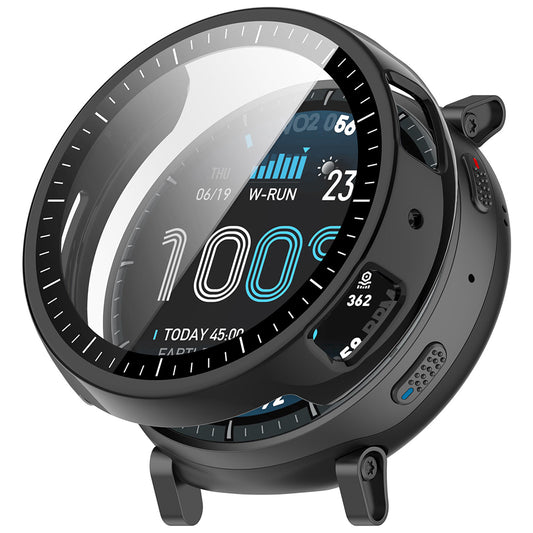 Techsuit Defense360 Pro deksel for Amazfit Active Max, Svart