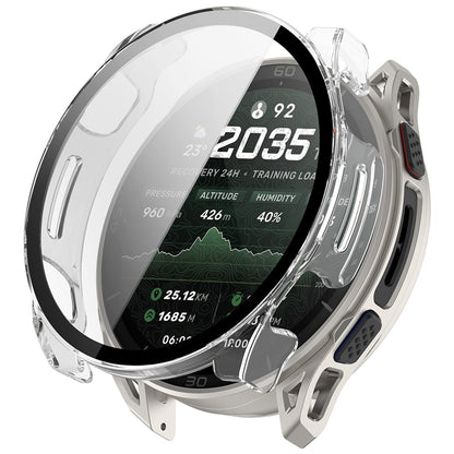 Techsuit Defense360 Pro deksel for Amazfit Cheetah 2 Ultra, gjennomsiktig