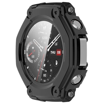 Techsuit Defense360 Pro deksel for Amazfit T-Rex 3, Svart