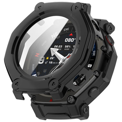 Techsuit Defense360 Pro deksel for Amazfit T-Rex 3 Pro, Svart