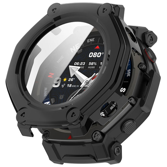 Techsuit Defense360 Pro deksel for Amazfit T-Rex 3 Pro, Svart