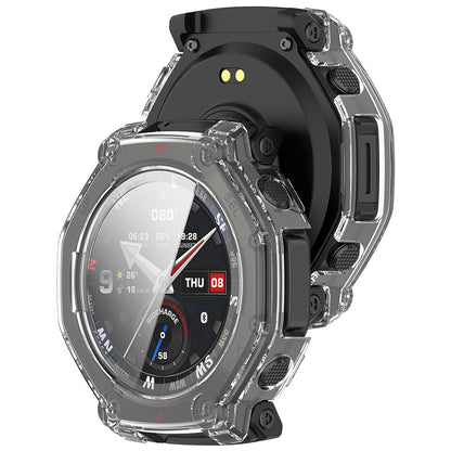 Techsuit Defense360 Pro deksel for Amazfit T-Rex 3 Pro, Gjennomsiktig