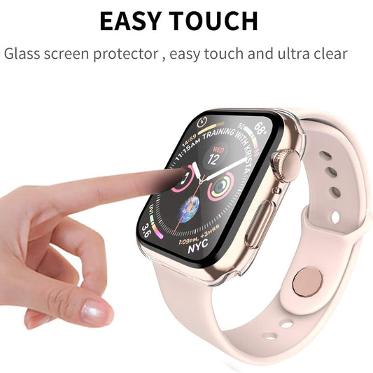 Techsuit Defense360 Pro deksel for Apple Watch 42mm Series, Transparent
