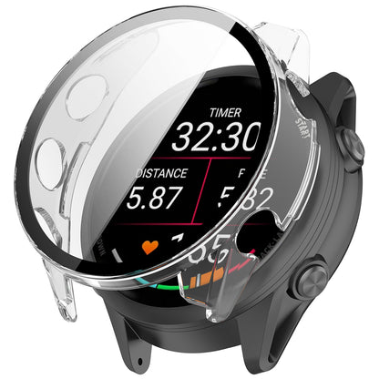 Techsuit Defense360 Pro deksel for Garmin Forerunner 170 / 70, Transparent