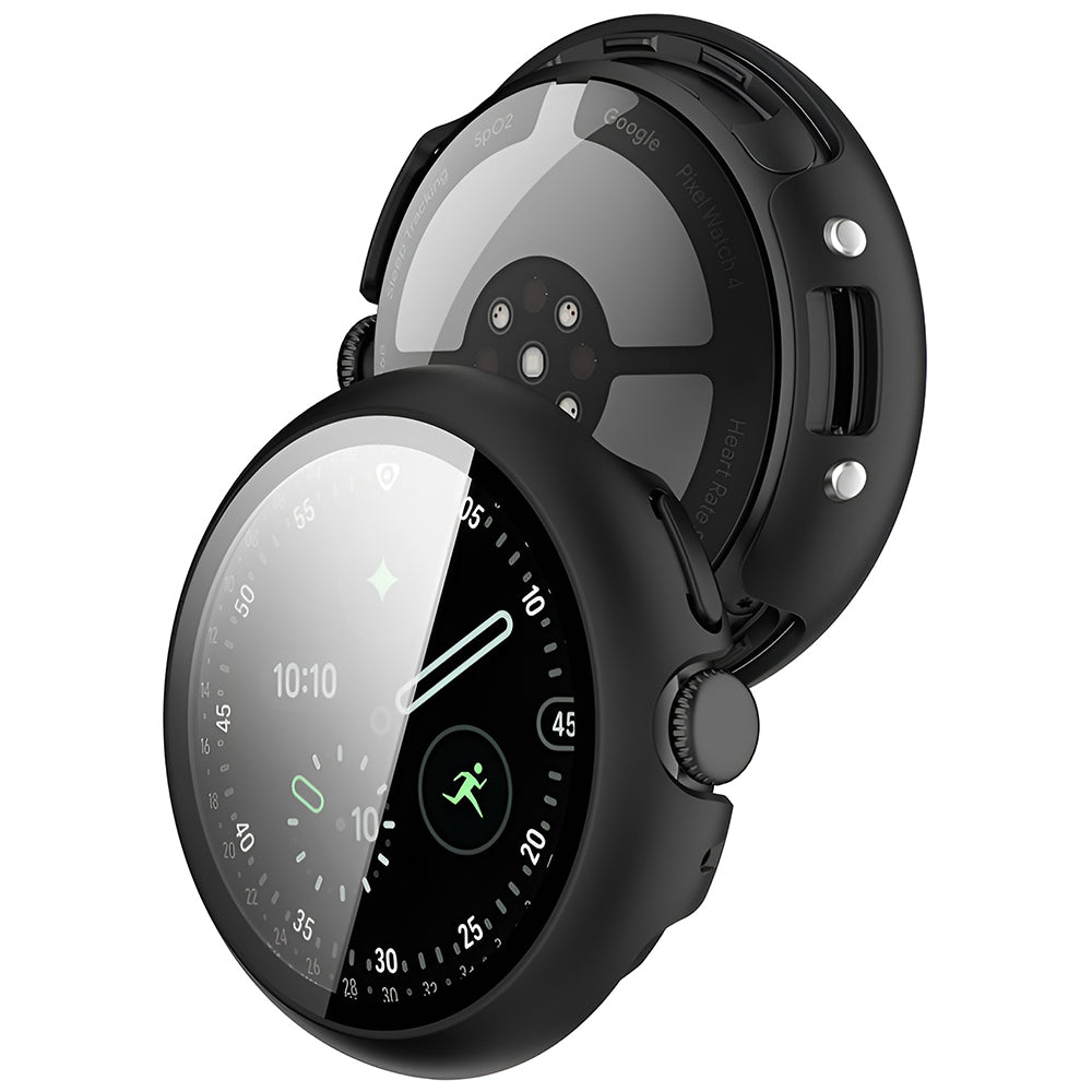 Techsuit Defense360 Pro deksel for Google Pixel Watch 4 45mm, Svart