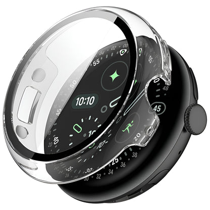 Techsuit Defense360 Pro deksel for Google Pixel Watch 4 45mm, Gjennomsiktig