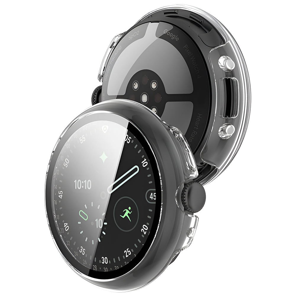 Techsuit Defense360 Pro deksel for Google Pixel Watch 4 45mm, Gjennomsiktig