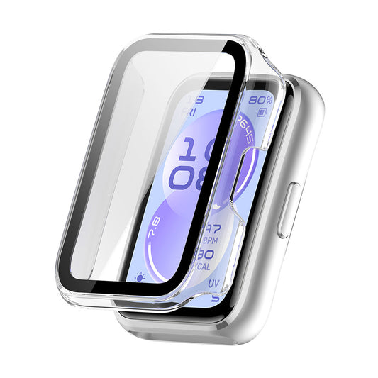 Techsuit Defense360 Pro deksel for Huawei Band 11, Gjennomsiktig