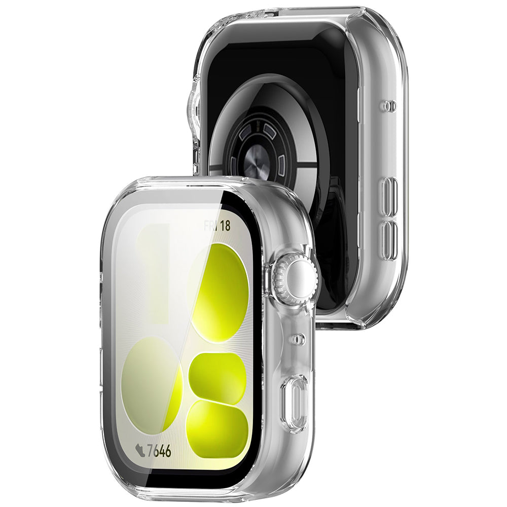 Techsuit Defense360 Pro deksel for Huawei Watch Fit 5, Transparent